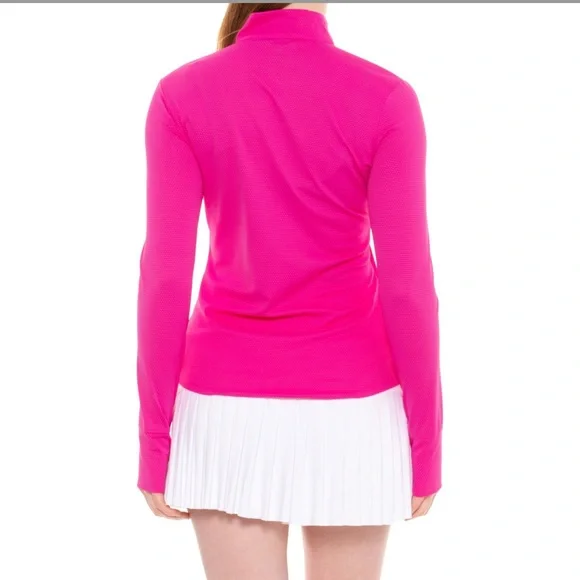 🎉LAST PIECE🎉Tommy Bahama Textured Active Golf Shirt - UPF 50, Full Zip - Picture 2 of 7